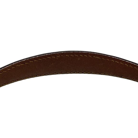 Auth GUCCI GG Plus/GG Supreme 409535 Dark Brown Beige PVC Leather Shoulder Bag - Picture 9 of 16